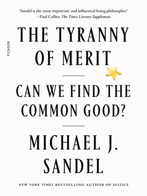 cover image of The Tyranny of Merit